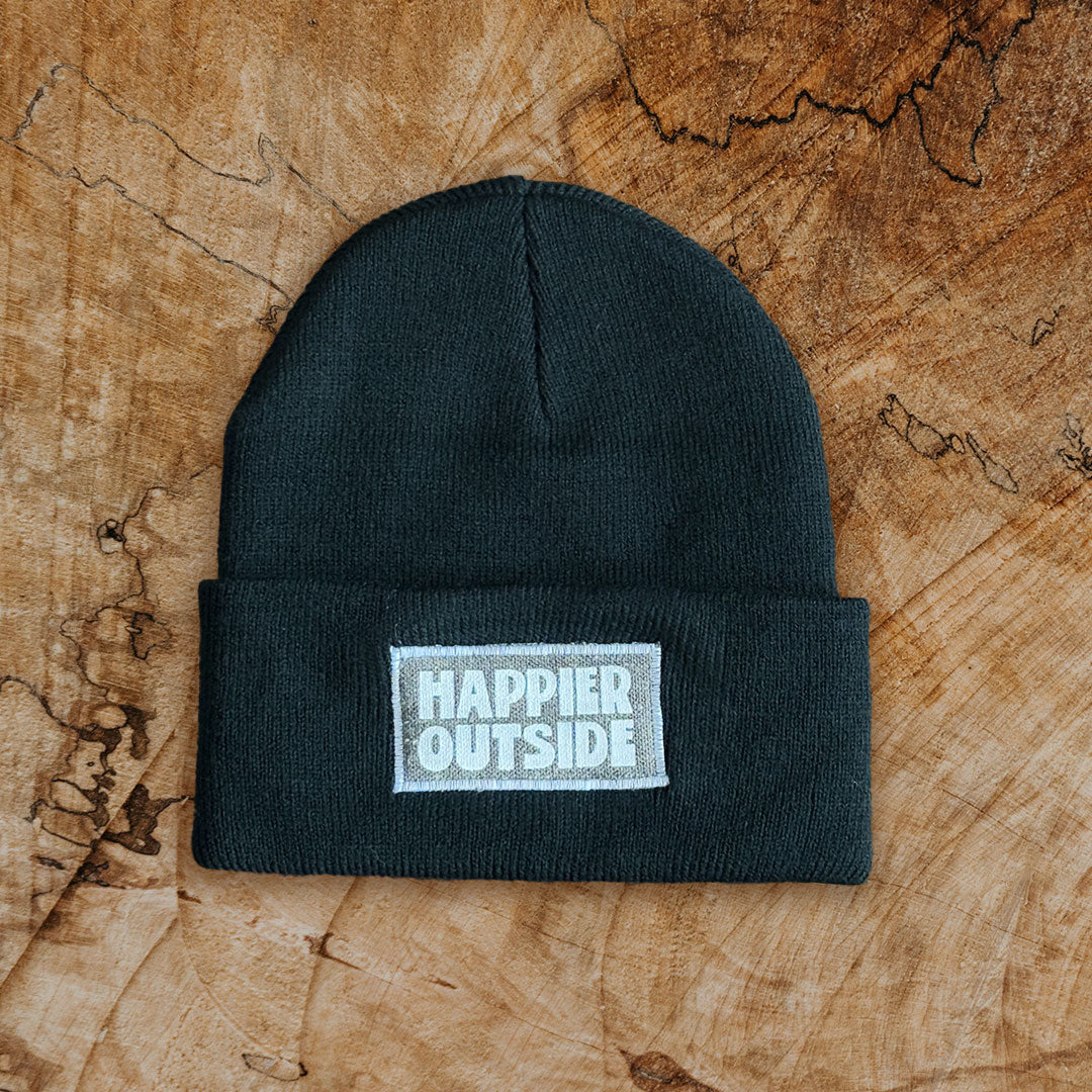 Happier Outside Knit Beanie