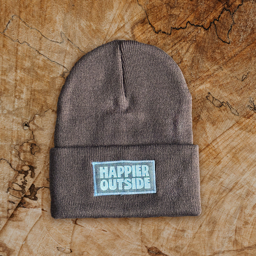 Happier Outside Knit Beanie