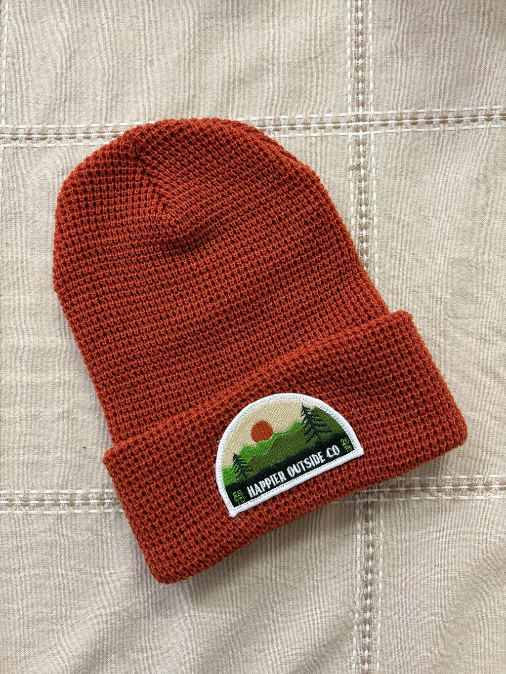 Waffle Knit Beanie
