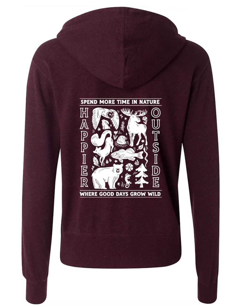 PRE-ORDER Get back to nature zip-up