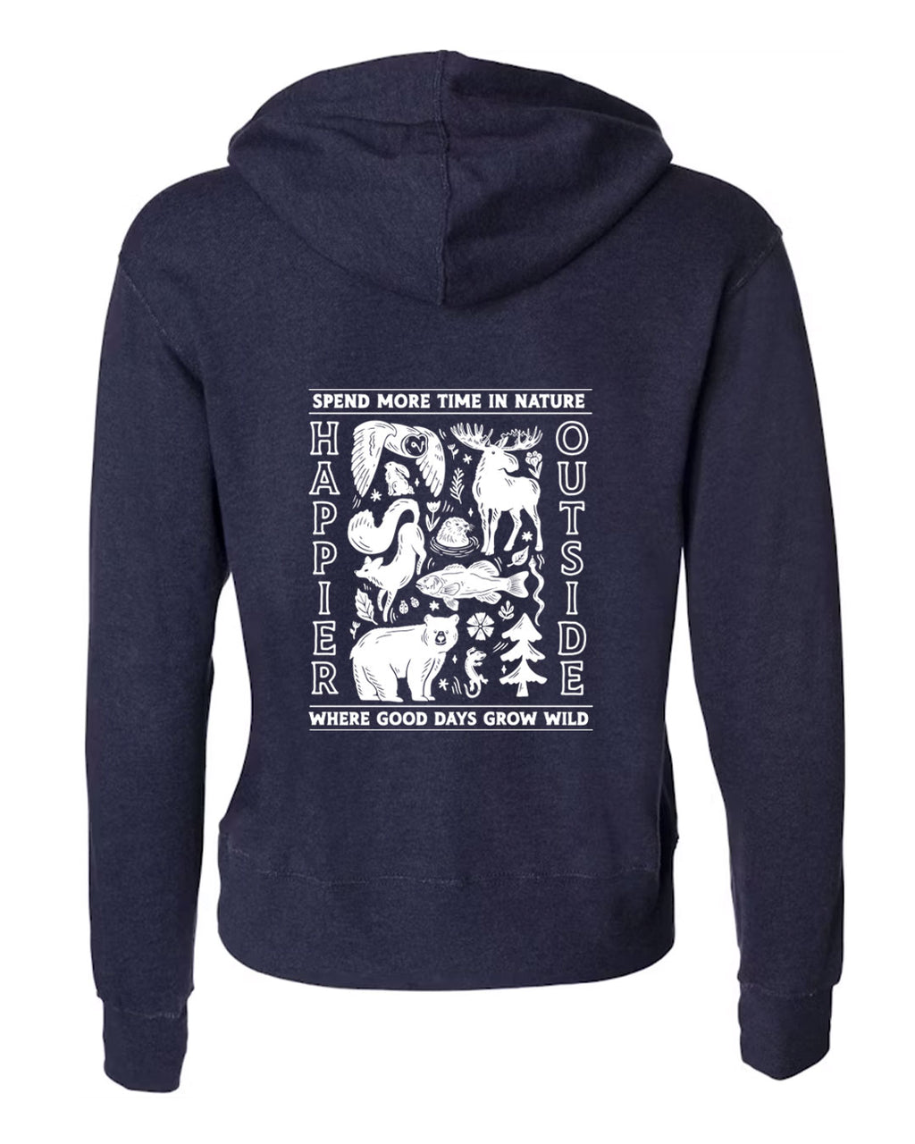 PRE-ORDER Get back to nature zip-up