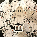 Haunted Hiker Sticker