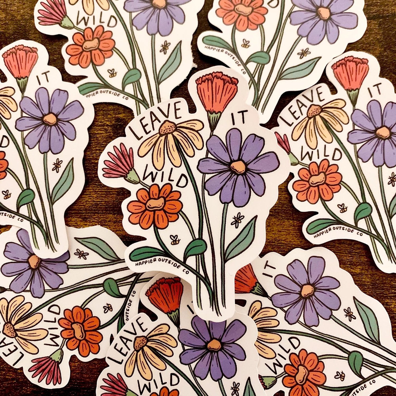 Leave it wild | Sticker